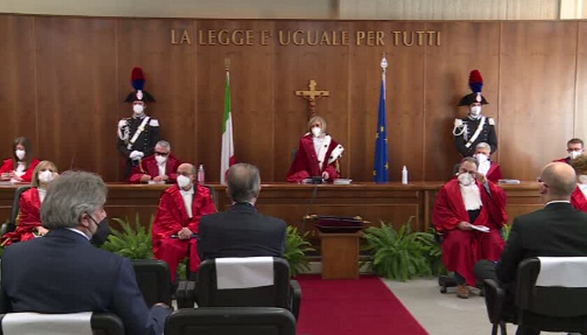 La cerimonia d'inaugurazione dell'anno giudiziario a Potenza
