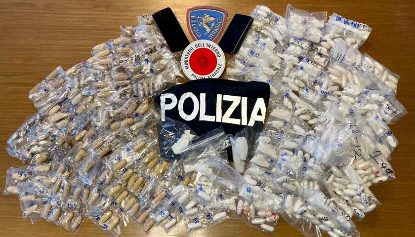 620 Kapseln Kokain und Heroin im Wert von 1,4 Millionen Euro wurden beschlagnahmt.