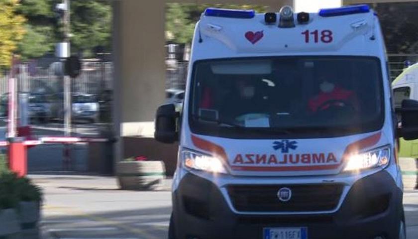 Una ambulanza