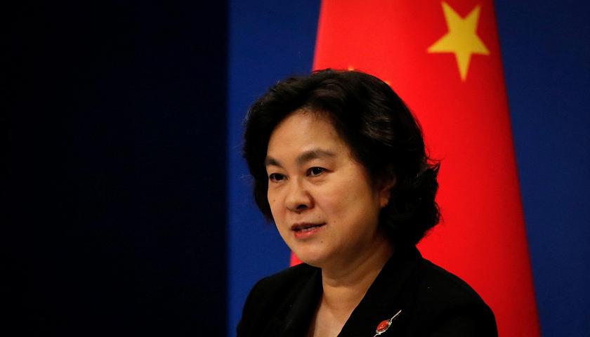 Die Vize-Außenministerin Chinas Hua Chunying