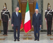 La visita ufficiale di Re Filippo del Belgio in Italia...
