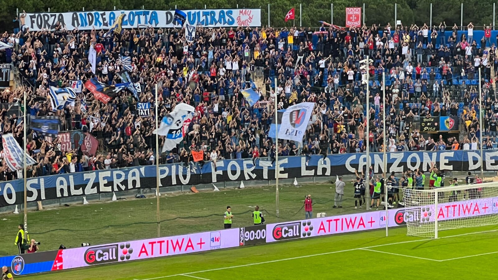 Pisa, imbattuto anche a Cagliari