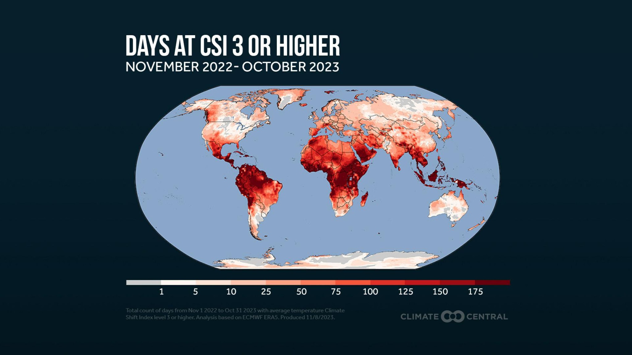 Climate Central: “Gli ultimi 12 mesi sono stati i più caldi mai registrati sulla Terra”