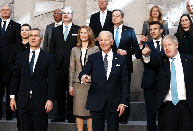 Il presidente americano Joe Biden a Bruxelles al vertice NATO