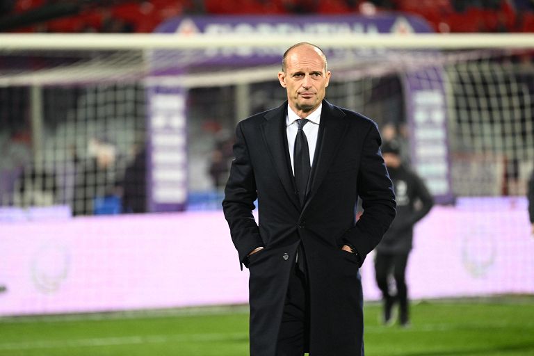 L'allenatore della Juventus Allegri