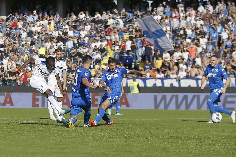 Serie A, Empoli vs Atalanta, gol di Lookman