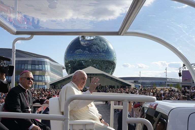 Papa Francesco, Nur-Sultan, Kazakistan, 14 Settembre