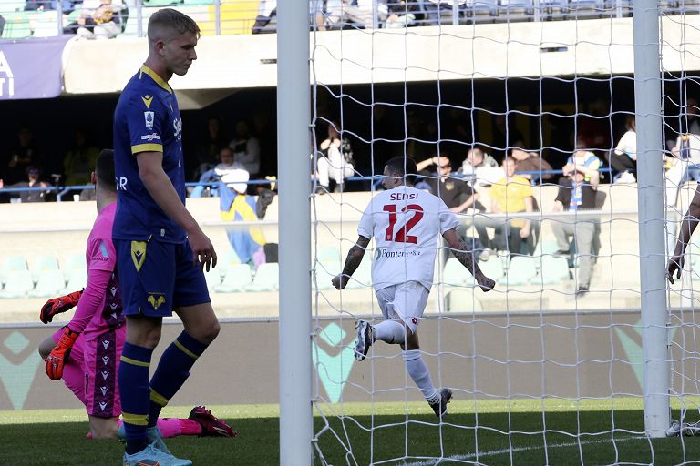 Hellas Verona vs Monza - pareggio Monza con Sensi