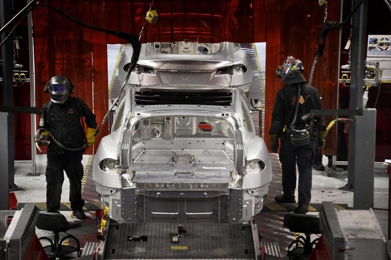 Fabbrica Tesla negli Usa