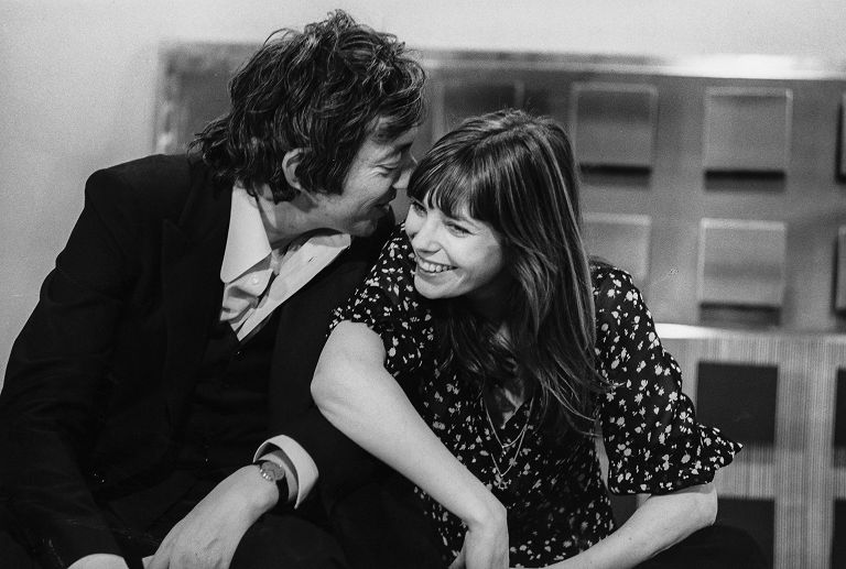 Jane Birkin and Serge Gainsbourg in the 70's