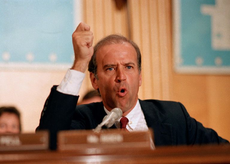 Joe Biden when he was a senator in 1986
