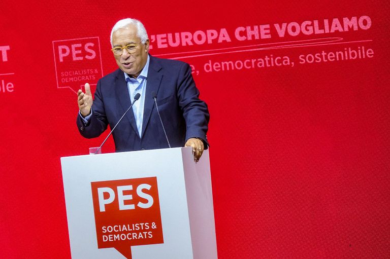 Congresso del partito socialista europeo, l'intervento di Antonio Costa