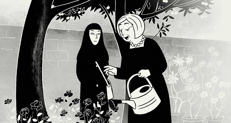 Marjane Satrapi Iranian , "Perseoplis