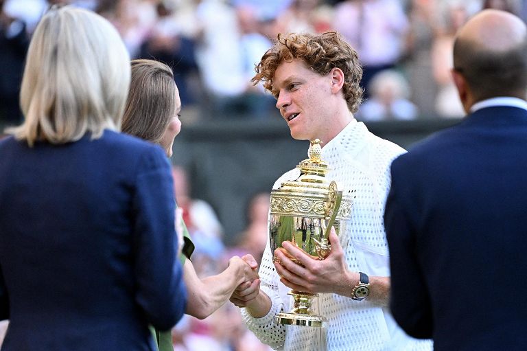 Sinner vince Wimbledon 2026