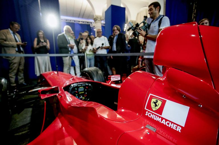 Esposizione della Ferrari, Michael Schumacher, 1 settembre 2026
